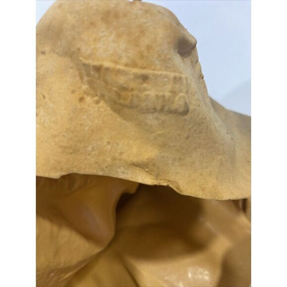 Vintage 80s Latex Face/head costume Mask Made In Sri Lanka Zombie Man - Picture 10 of 10